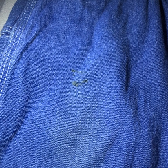 Blue Denim Overalls with Adjustable Straps - Picture 2 of 8